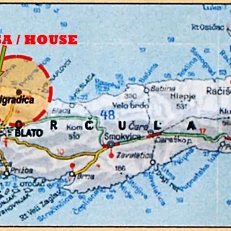 Croatia Korcula Island House By The Sea Casadel Fisherman Sea View בית נופש יאנוב