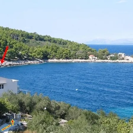 Croatia Korcula Island House By The Sea Casadel Fisherman Sea View יאנוב