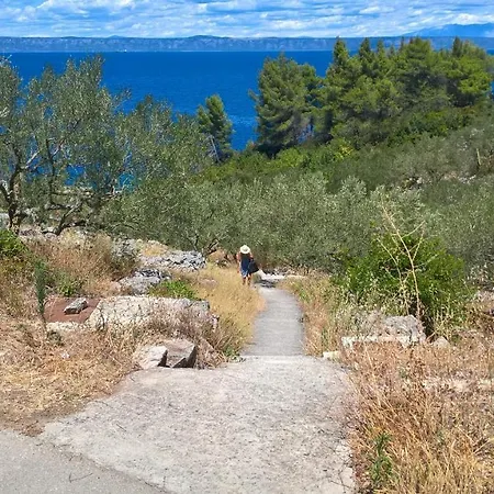 Croatia Korcula Island House By The Sea Casadel Fisherman Sea View יאנוב