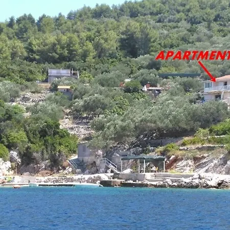 Croatia Korcula Island House By The Sea Casadel Fisherman Sea View בית נופש
